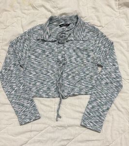 Tie Front Crop Top