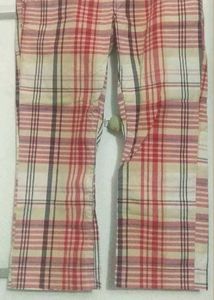 Tommy Hilfiger Low Waist Plaid 3/4 Pants