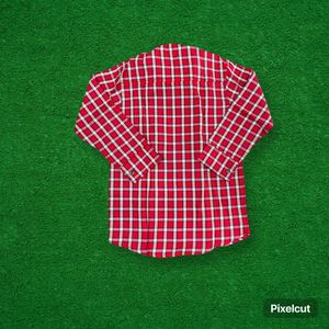 Red &amp; White Checked Shirt