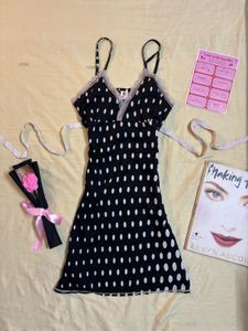 ✮⋆˙polka dot slip dress✮⋆˙