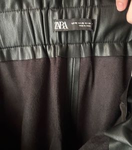 Zara Leather Shorts