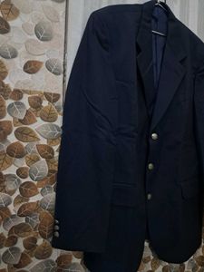 Classic Navy Blue Blazer