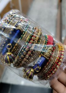 Festive Wear Designer Kaleere Chudi Kadha Set