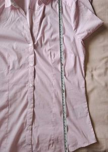 H&amp;M Pink Button-Down