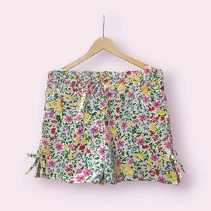Floral Print Shorts