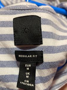 Striped Button-Down Shirt