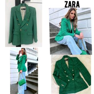 Zara tweed blazer