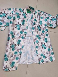 Boys Floral Print 3-Piece Outfit