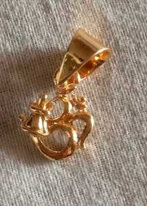 Gold Om Pendant