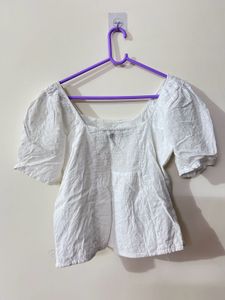 Cotton White top