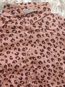 H&amp;M Animal Print Top