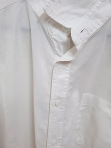 Men&#39;s Half sleeves White shirt