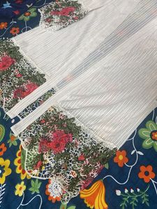 Floral Embroidered Sheer Cardigan Nightwear