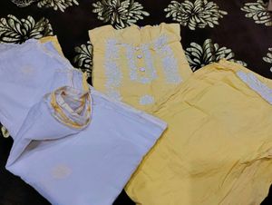 chikankari suit set