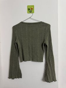 Flared Sleeve Top