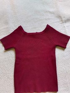 Ribbed Tie Top