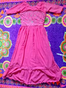 ✨New Hot Pink Anarkali Top👗