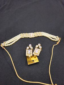 Combo Of 2 Elegant Necklace With Earings Set