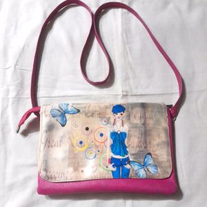 💗👜 Girls Pink Barbie Slingbag Trendy Women&#39;s Bag