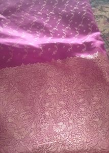 Pink Rose Beautiful Saree
