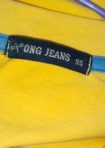 YELLOW OVERSIZED TSHIRT
