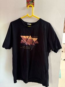 Bewakoof Black Viral Tshirt