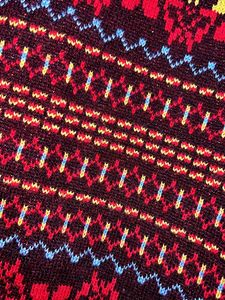 Vintage Patterned Cardigan