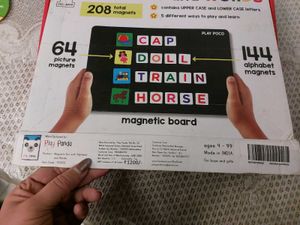 Magnetic Fun With ALPHABETS and WORDS