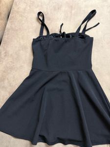 Black Corset Mini Dress