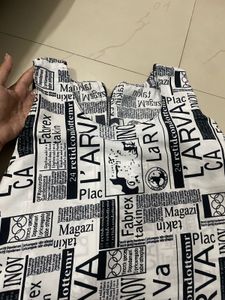 Trending Newspaper Stylish Top