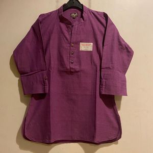 Purple Cotton Top