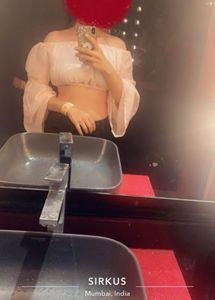 Pink Off-Shoulder Bell Sleeve Top