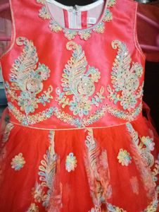 Festive Embroidered Dress
