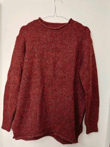 Red Knit Sweater