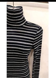 High Neck Sweater Top For Women
