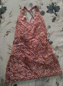 halter neck backless kurti