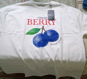 Fresh Berry Graphic Tee crew T shirt