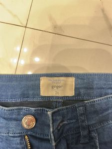 Denim High-Waisted Shorts