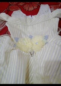 Ruffled Tulle Party Dress