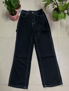 Black Wide Leg Jeans