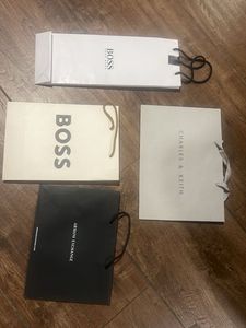 Designer Shopping Bags Boss Armani Xchange