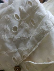 Schiffli Embroidered Dress