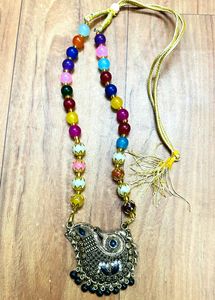 Multicolor Pearl traditional Necklace (N-4)