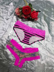 PINK Panties Set