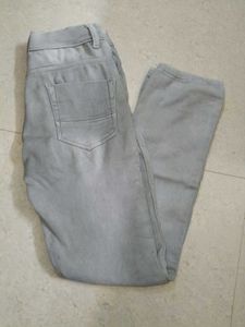 Gray Denim Jeans