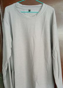 ✨️Premium Grey FullSleeve Textured T-Shirt for Men