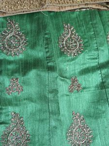 Gorgeous Green Lehenga Choli Set
