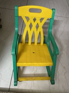 Rocking yellow Chair For Toddlers Upto 3years