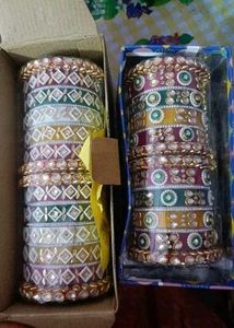 Combo Of Two Chura Style Bangles