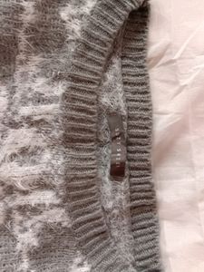 Fur Fitted Full Sleeve Top
